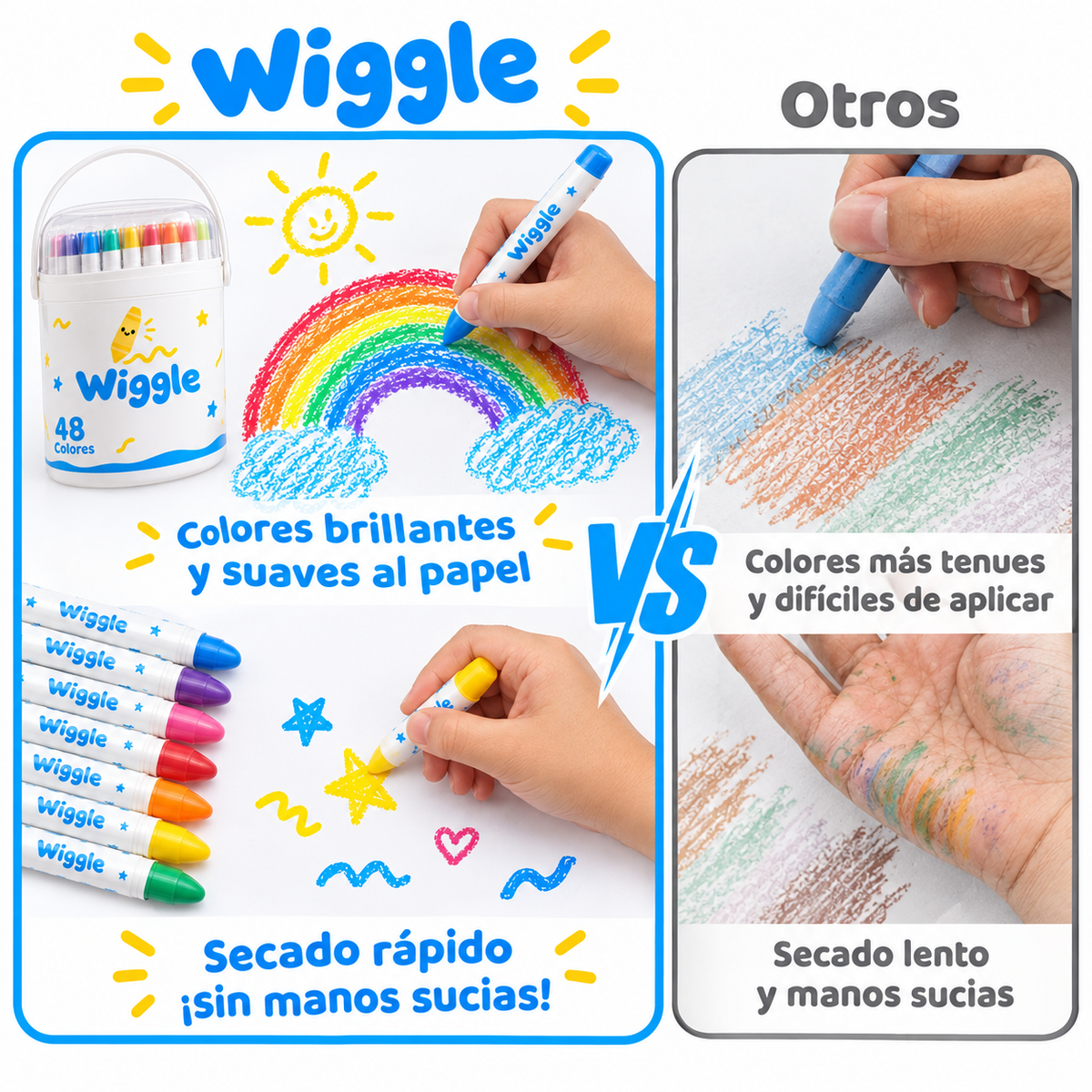 Crayones Borrables